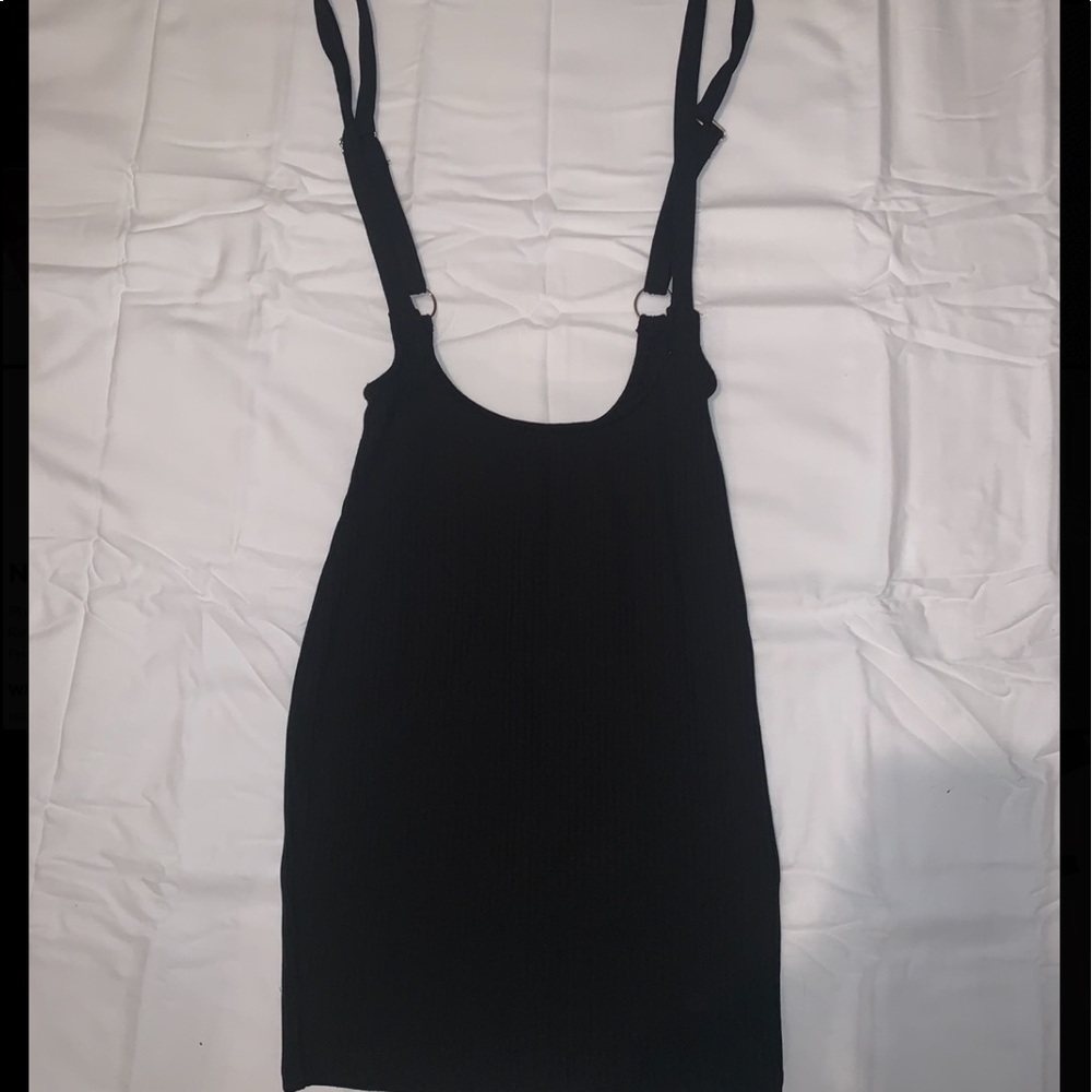 Black mini skirt